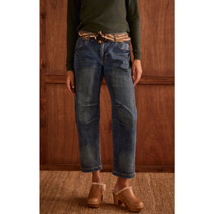 CAbi Cooper Barrel Jean #4906 Size 4 EUC Fall 2025